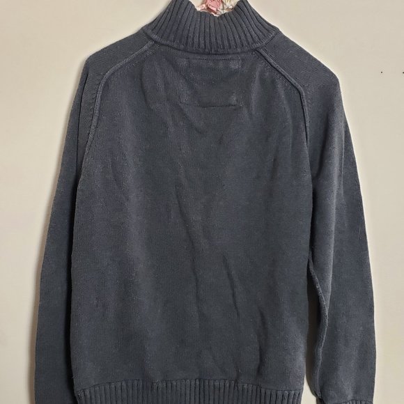 AMERICAN EAGLE MEN'S SWEATER ZIP COLLAR SIZE LARGE - Picture 12 of 16